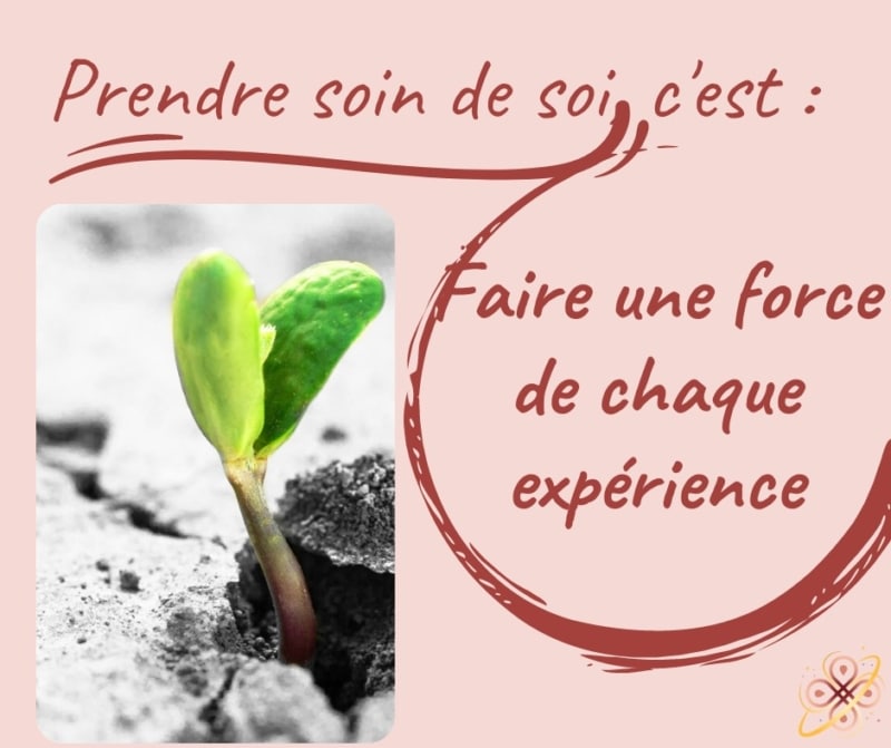 faire une force de chaque expérience